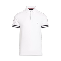 (Self-operated) TOMMY new summer mens versatile lapel short-sleeved fashionable mens temperament POLO shirt