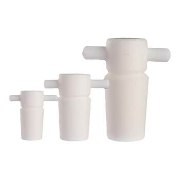 Sanaisi ptfe solid plug with handle is acid and alkali resistant