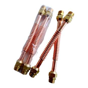 Corrugated hose copper connecting pipe water machine soft connection