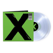 Boss Huang Ed Sheeran album ED SHEERAN X vinyl record 12 inches transparent color glue 45 rpm