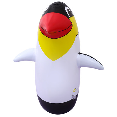 Inflatable penguin tumbler toy Internet celebrity children baby large balloon boy baby small decompression decompression artifact