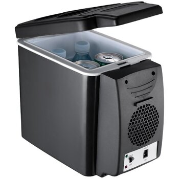 Dual-purpose 6 liter 12v large capacity refrigerated car refrigerator