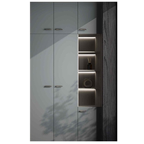 Gujia Home Whole House Customized Bedroom Home Decoration Dressing Table Integrated Cloakroom Wardrobe Gentleman Series