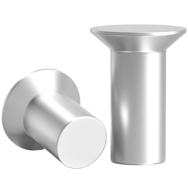 Aluminum countersunk solid rivets