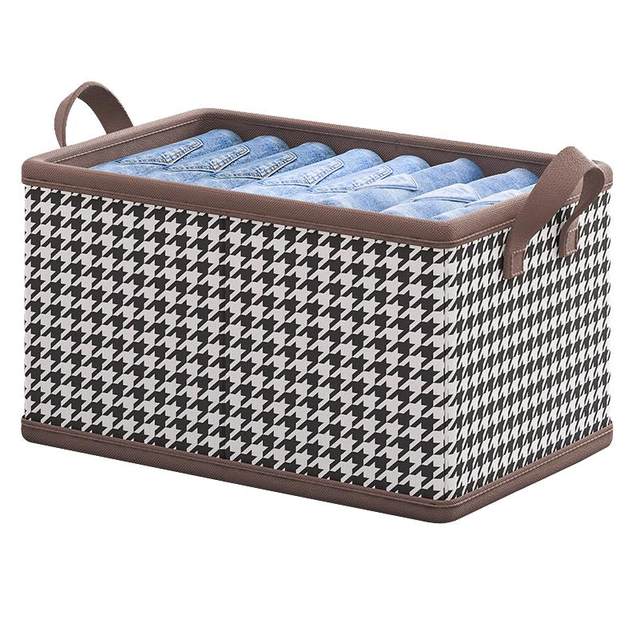The third piece of 0 yuan large-capacity clothes and pants storage basket
