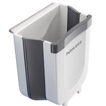 Jia helper kitchen trash can household 2024 new hanging kitchen waste special cabinet wall hanging bathroom folding large