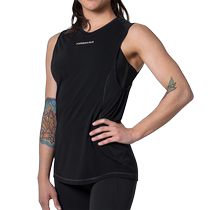 HAYABUSA Yoga Sports Vest Womens Loose Sleeveless T-Shirt Fashionable Lightweight Breathable Yoga Wear Outerwear