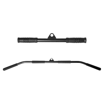 High pull-down bar back muscle tension rope gantry low-pull rowing T-shaped bird handle barbell gun barrel rack