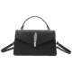 Fashion new temperament genuine leather cross-body handheld small square bag