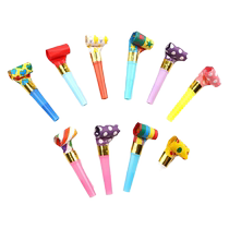 Children and children blow wind dragon whistle blowing toy whistle kindergarten mouth muscle trainer blowing air flute