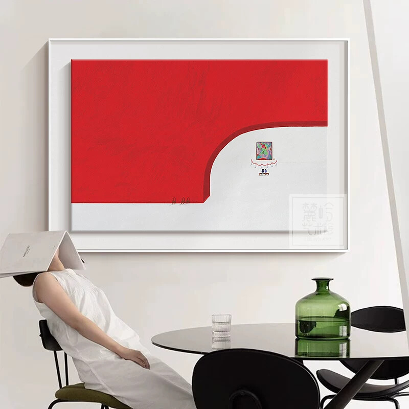 Niche Art for the Entrance Hall, Bedroom Patchwork Decorative Painting, Purely Hand-Painted Background Wall, Bauhaus Oil Painting, Living Room and Dining Room Wall Art Niche Art for the Entrance Hall, Bedroom Patchwork Decorative Painting, Purely Hand-Painted Background Wall, Bauhaus Oil Painting, Living Room and Dining Room Wall Art