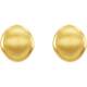 Saturday Fu Oval Earrings Women's Geometric Earrings S925 Silver Gold Color Retro Fashion 520 Gift