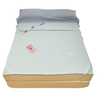 Cotton waffle hotel sleeping bag