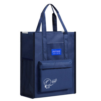 Canvas large capacity learning zipper makeup package