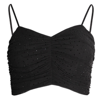 YES (minimalism) Latin dance clothing national standard dance clothing 2024 new suspender tops with chest pads YD308
