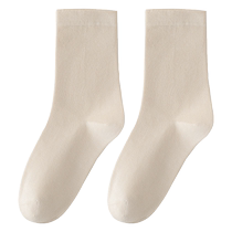 Zhuji socks for women 2024 summer new style sweat-absorbent and deodorant pile socks summer thin sports mid-tube confinement socks