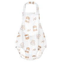 Mylabella halter neck baby summer thin belly protection pure cotton soft navel protection super cute going out fashionable