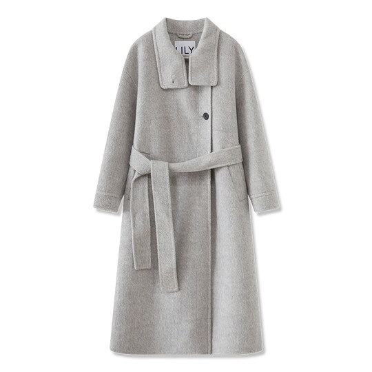 Light luxury camel velvet LILY sheep wool long wool