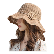 Hat Womens Fashion Sun Hat Big Brim Hat Women Korean Style Summer Fisherman Sun Shade Ladies Hat Spring Fashion Trend