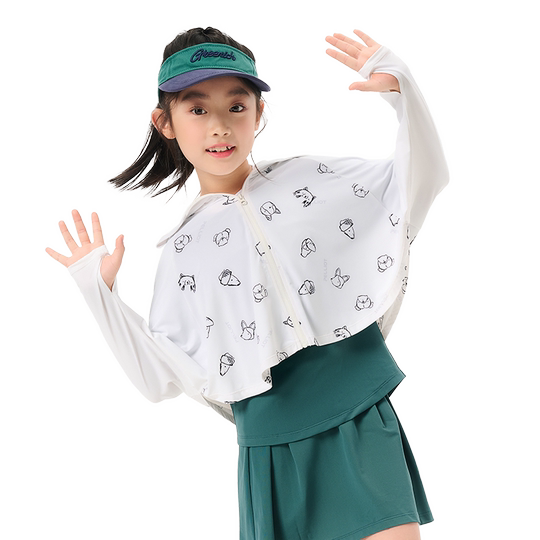 伯希和儿童防晒衣户外男童女童防风防晒服宝宝冰丝透气轻薄外套