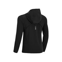 UA Under Armour Jacket Women's 2023 Spring New Woven Casual Sports Hooded Jacket 1377043-002