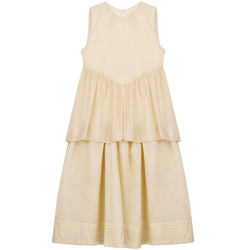 SourceWithU Unknown flower name Sleeveless French girly double-skirt gentle fairy dress