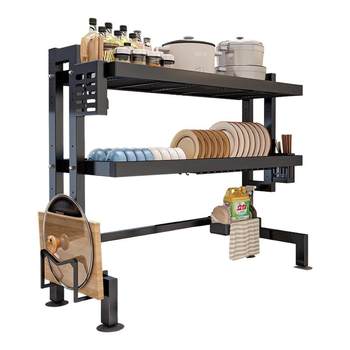Kitchen sink storage rack multi-function storage rack