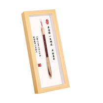 Baby fetal hair souvenir diy self-made fetal hair pen baby full month fetal hair umbilical cord photo frame material customization