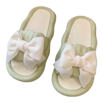 Slippers for womens summer outer wear fashion 2024 new high-end fairy style indoor home thick soles with a sense of stepping on shit 2925