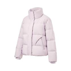 China Li Ning Fitness Series Women's Loose Duck Down Short Down Jacket 23 Winter New Warm Jacket AYMT096