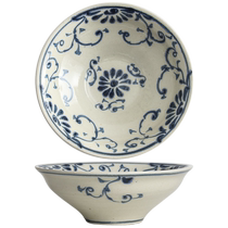 (Self-operated) Zongshan Kiln Japan imported ice crackle hat noodle bowl soup bowl salad bowl Japanese-style household ramen bowl