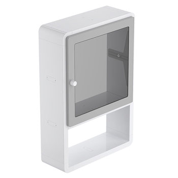 Bathroom shelf wall-mounted toilet without punching