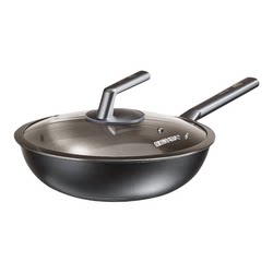 Aistar Lightweight Pure Titanium Wok Non-Stick Pan Household Cooking Pan Titanium Pan
