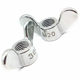 304 stainless steel ingot nut hand twisted fine teeth reverse teeth