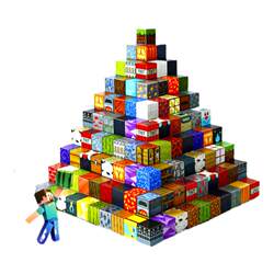 Minecraft Magnetic Building Blocks Magnetic Puzzle Game Peripheral Magnetic Assembly Educational Toys for Children Boys