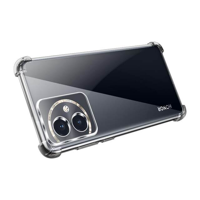 Suitable for Honor 100 mobile phone case, ultra-thin high-definition translucent protective case, 100Pro creative lens, all-inclusive frame shell, honor simple personality, men's and women's anti-fall silicone airbag protective case