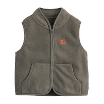 Mark Jenny 2024 Autumn New Antistatic Childrens Boys and Girls Mountain Series Outdoor Polar Fleece Vest