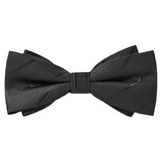 Men's solid color groom wedding bow tie hunting style