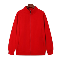 Sweatshirts with custom printed logos overalls coats cultural shirts autumn and winter velvet zipper cardigans overalls