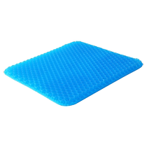 Eté Gel Car Cushion Ventilation Seat Cushion Fart Cushion Silicone Seat Cushion Office Long Sat Ice Silk Honeycomb Breathable