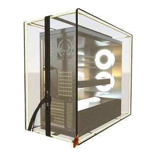 电脑主机防蟑螂网防尘散热加密罩机箱非磁贴挡猫毛全包透气保护套