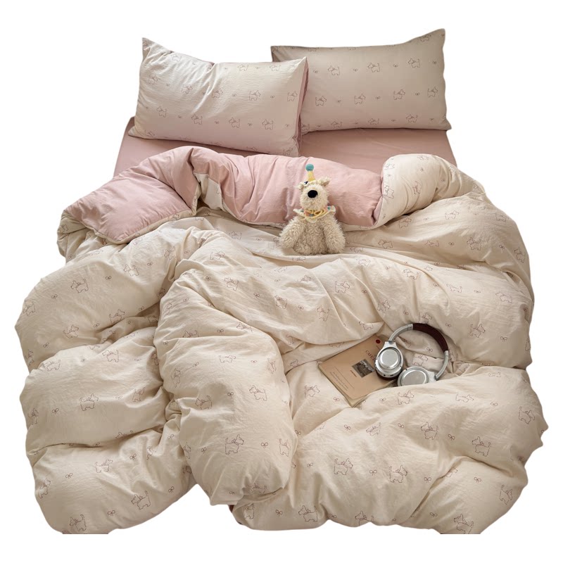 Category A maternal and infant grade available/100% cotton bed four-piece set ii