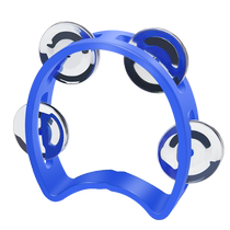 Bar entertainment rattle KTV hand-held double ring tambourine kindergarten teacher class special rattle circle musical instrument performance