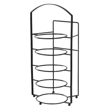 Kitchen dish preparation plate without punching wall hanging multi-layer dish dish home storage artifact multi-function dish preparation rack