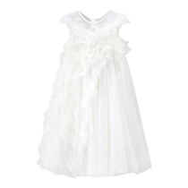 (Same high-end series at the counter) PEACEBIRD Childrens Clothes Girls Dress Birthday Princess Dress Dress Flower Girl Dress