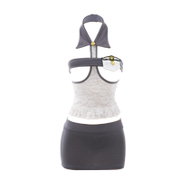FUTUREBRA sexy underwear tempting sexy and passionate 2024 new hot and exposed breasts sexy butt-covering stewardess outfit