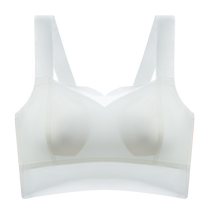 Beautiful back underwear for women with big breasts seamless sports vest style summer cool feeling ultra-thin ice silk new style bra