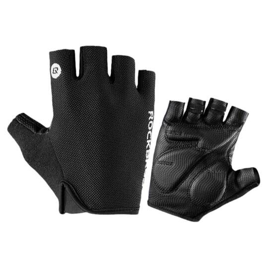 Half-finger cycling gloves Rock Brothers non-slip breathable