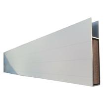 Tile cabinet top wall single-sided column slot brick clip cabinet kitchen stove white edge banding strip aluminum alloy profile