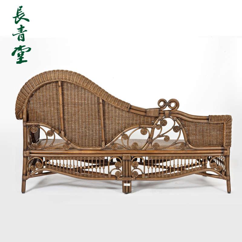 长青堂藤编贵妃椅：卧室里的轻奢午后时光